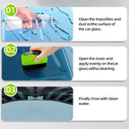 Car Glass Cleaning Brush – Oil Film Remover Sponge