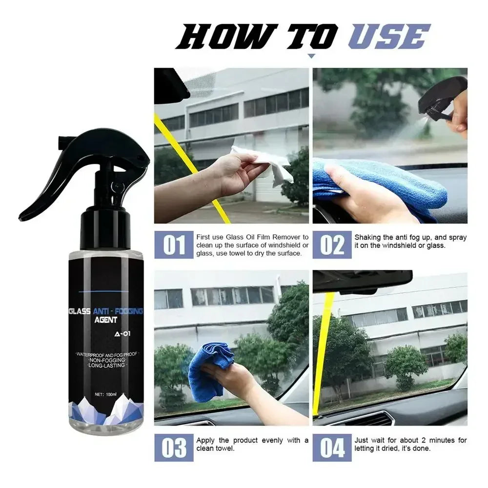 Car Anti-fog Spray - Glass Coating