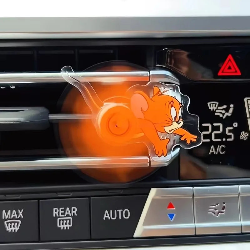 Tom & Jerry Car Air Vent Toy – Rotating Clip