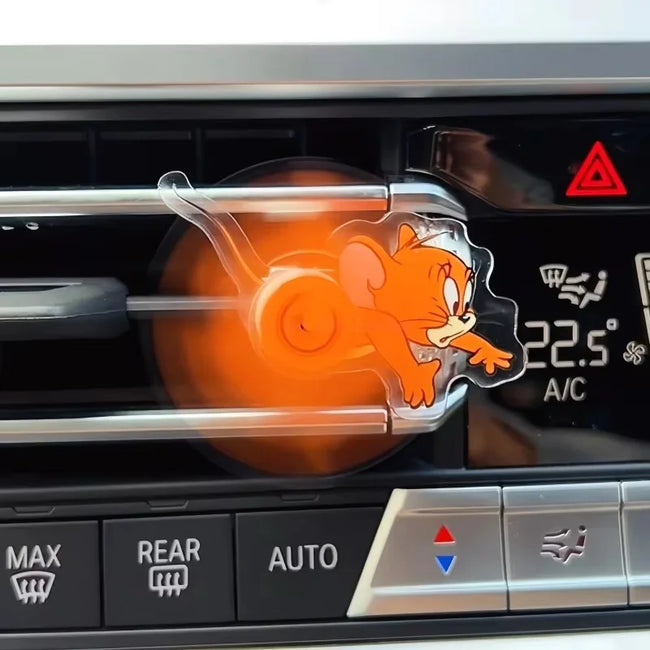 Tom & Jerry Car Air Vent Toy – Rotating Clip Main Image