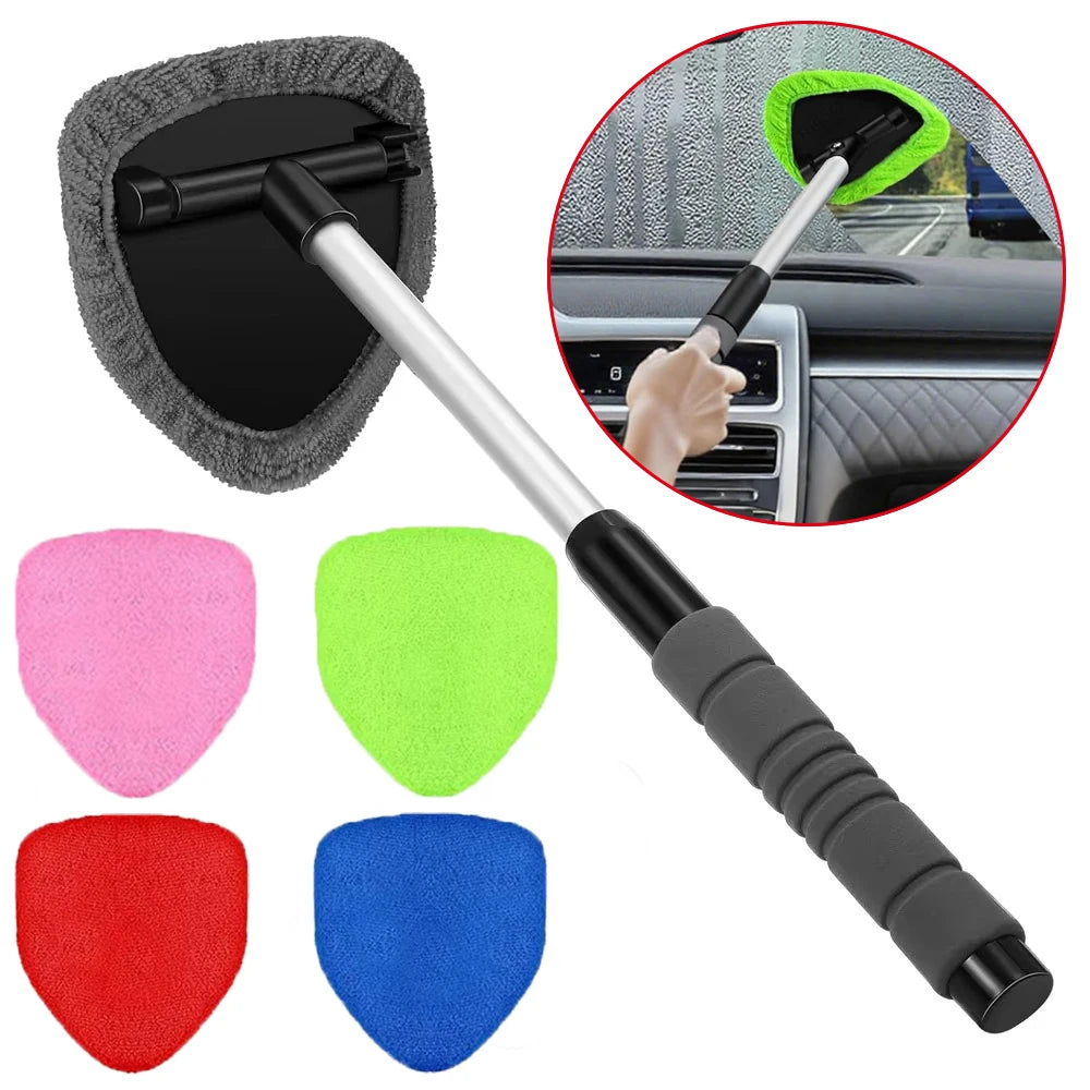 Car Windshield Cleaning Brush – Telescopic Microfiber