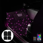 Fiber Optic Car Mats (4-Piece Set)