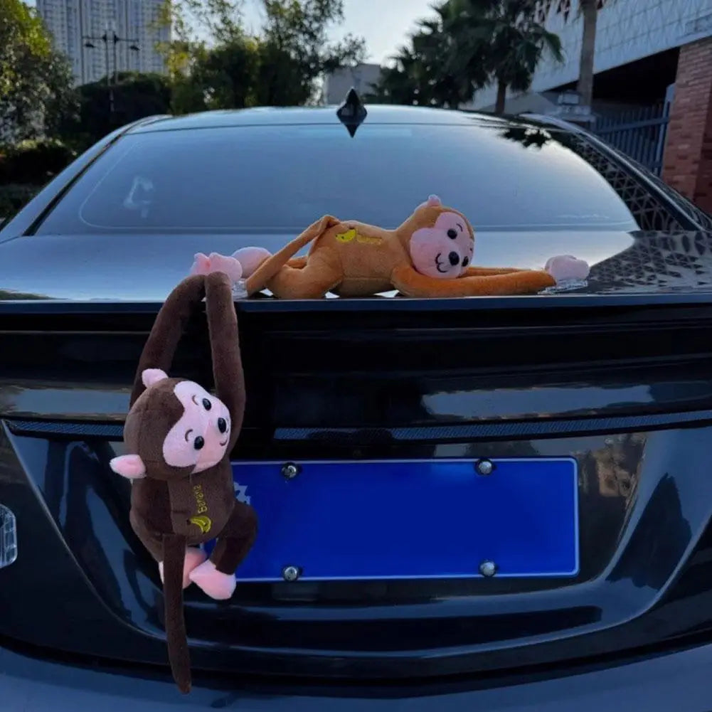 Hanging Gibbon Monkey Car Toy