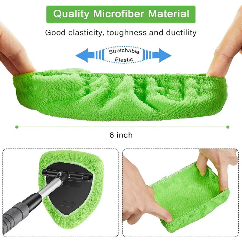 Car Windshield Cleaning Brush – Telescopic Microfiber