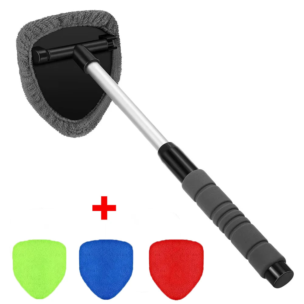 Car Windshield Cleaning Brush – Telescopic Microfiber