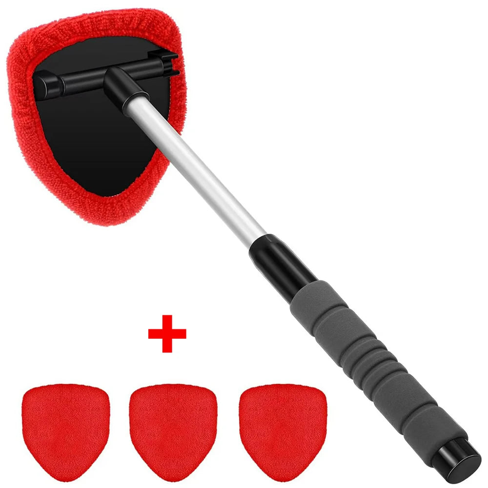 Car Windshield Cleaning Brush – Telescopic Microfiber